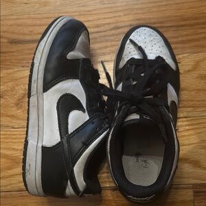 Kids Black and White Sneakers